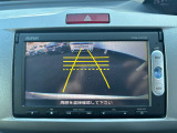 バックカメラも付いています! 運転が不慣れな方でも安心して駐車が可能です!