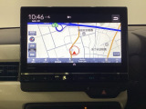 ナビゲーションはフルセグTV、インターナビ対応のGathers純正メモリーナビを搭載しています。Bluetoothオーディオ機能がありますので、スマートフォンなどの音楽も再生できます。