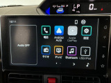 【スマホ連携ディスプレイオーディオ】「Car Play」に対応したアプリを操作可能。電話・地図アプリ・音楽・メッセージ、快適なカーライフを提供します♪