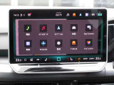 【App-Connect】AppleCarPlayやAndroid Autoに対応しております。App-Connectを使用して対応可能なアプリを画面上に表示したり音声にて操作を行うことが可能です。