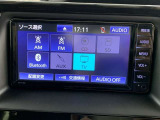 ワンセグテレビ、CD、Bluetoothオーディオなどが楽しめます。