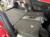 シートが倒せて荷物も楽々