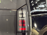 視認性がいいテールランプ。後続車にも存在をアピール。