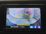 リアカメラがついているので、駐車や後進の際にとても便利です♪