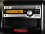 純正CDコンポ(CX-128C)はCDプレーヤー・AM/FMチューナー付です。お好みの音楽を聞きながらのドライブは楽しさ倍増ですね!