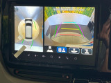 【全方位モニター用カメラ】専用のカメラにより、上から見下ろしたような視点で360度クルマの周囲を確認することができます☆死角部分も確認しやすく、狭い場所での切り返しや駐車もスムーズに行えます。