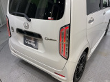 視認性がいいテールランプ。後続車にも存在をアピール。
