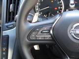 ステアリングスイッチ付きです。運転に集中できます。