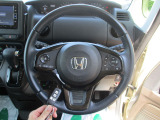 握りやすい大きなハンドルで運転しやすいです♪