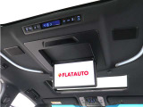 【電動後席モニター】JBLサウンド専用!電動開閉後席フリップダウンモニターです。5.1chサウンド対応、17スピーカーの専用音響システムとなり、人気の装備になります。