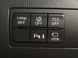 運転席回りのスイッチで安全装備のON/OFFも簡単に!