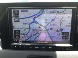 【ナビ】ホンダ純正ナビゲーション装備。最近はスマートフォンの地図機能でも十分ですが、やはりモニターが付いていると直感的に現在地も分かり安心です。