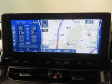 T-Connect SDナビゲーションシステム12.3インチ Blu-ray、DVD、CD、microSD、AM/FM、USB入力端子、地上デジタルTV、BluetoothR対応