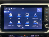 リアカメラ付で、後方をナビ画面で確認。車庫入れも安心です。もちろん、バックギアと連動しています。