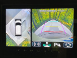 【全方位モニター用カメラ】専用のカメラにより、上から見下ろしたような視点で360度クルマの周囲を確認することができます☆死角部分も確認しやすく、狭い場所での切り返しや駐車もスムーズに行えます。