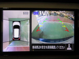 アラウンドビューモニターで車庫入れも空から見ている様に駐車できラクラクです。