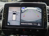 アラウンドビュー☆空から見下ろすような視点で、スムーズな駐車と安全確認をサポート!運転の心強い味方になってくれます♪