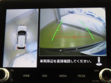 全方位モニター付きです。