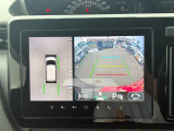 全方位モニターで車庫入れ楽々☆