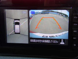 上からの視点で狭い駐車場への駐車などに役立つアラウンドビューモニターです♪
