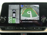 まるで空から見下ろしたかのような映像を映し出すアラウンドモニターだから、車庫入れもラクラクです!