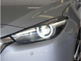 【LEDヘッドライト】省電力で長寿命の明るく運転しやすいLEDヘッドランプです。明るく照らすので暗い夜道からお客様を守ってくれます。お近くの広島マツダまでお越しください。