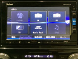 ナビゲーションはフルセグTV、インターナビ対応のGathers純正メモリーナビを搭載しています。Bluetoothオーディオ機能がありますので、スマートフォンなどの音楽も再生できます。