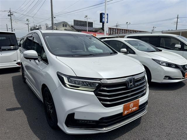 オデッセイ 2.0 e:HEV アブソルート EX 禁煙車 後席モニター 電動リアゲート