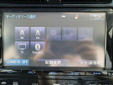 嬉しい装備です♪フルセグTV・DVD再生・Bluetoothオーディオに対応しています!!