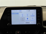 ディスプレイオーディオ装備。ラジオやフルセグTVの視聴だけでなく、ハンズフリー通話や音楽再生がBluetoothで接続可能です。