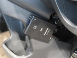 ETC車載器付きです。高速道路の料金所もスムーズに通過できます。