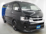【新車ハイエースワゴンGL/FLEX内装架装Ver1/2WD】収納可能なハーフベッドキッド!【全国納車可能】