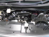 自慢のエンジンはパワードbyHONDAです。精度とバランスにこだわって、低回転からスムースなパワーを発揮します。