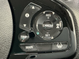 アクセルから足を離しても設定したスピードを保ち走行し、高速道路での疲労軽減に役立つクルーズコントロール付きです!