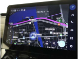 純正ナビを装備。タッチパネル式で使いやすく、お出かけもラクラクです。