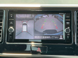 駐車時の強い味方アラウンドビューモニター付。空から見下ろす視点で全方位死角なし!
