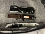 もしもの時に安心な工具やジャッキがあります。