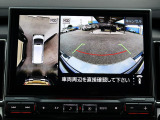 アラウンドモニター機能で周囲の視界もしっかり確保できます!
