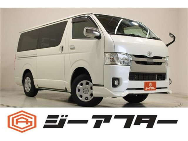 ハイエースバン 2.8 スーパーGL ロング ディーゼル 4WD 禁煙車 純正ナビ バックカメラ