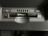 ETC車載器付きです。高速道路の料金所もスムーズに通過できます。