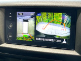 【アラウンドビューモニター】専用のカメラにより、上から見下ろしたような視点で360度クルマの周囲を確認することができます☆死角部分も確認しやすく、狭い場所での切り返しや駐車もスムーズに行えます。