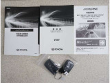 メンテナンスノート付きです。過去の整備記録を確認したり、お車の状況にあった整備をすることに役立ちます。