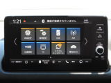 ★HOME画面★本体設定や車両設定、TV・AMラジオ操作が可能。交通情報の確認やシステムアップデート、常に快適な操作環境を提供します!