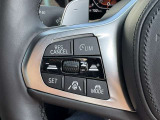 アクティブクルーズコントロール装備です。設定速度をキープしつつ、車間距離を優先し安全走行を可能と致します。長距離ドライブにマストな装備です。