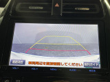 【バックモニター】後ろのカメラの映像がモニターに映し出されるので、後方の見えない死角や、障害物との距離感などもしっかり安全確認することができます!