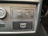 USBポート、HDMI