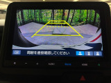 【バックカメラ】駐車時に後方がリアルタイム映像で確認できます。大型商業施設や立体駐車場での駐車時や、夜間のバック時に大活躍!運転スキルに関わらず、今や必須となった装備のひとつです!