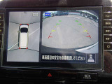 上からの視点で狭い駐車場への駐車などに役立つアラウンドビューモニターです♪