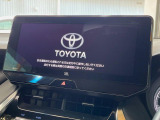 【12.3インチワイドナビ】高級感とインパクトのある大型ワイドナビを装備。各種オーディオ操作はもちろん、横長ワイド画面でのマップ2分割表示など、利便性も高いナビです♪