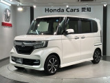 全国納車可 第三者機関証明書付  1年保証 ワンオ-ナ- ナビVXU-185NBi TV Rカメラ CD録音 BTオ-ディオ ETC LEDライト装備のN-BOXカスタム G・Lホンダセンシング入庫!